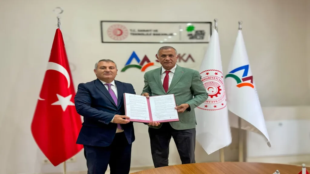 Iğdır OSB’nin su altyapısını güçlendirecek projenin sözleşmesi imzalandı