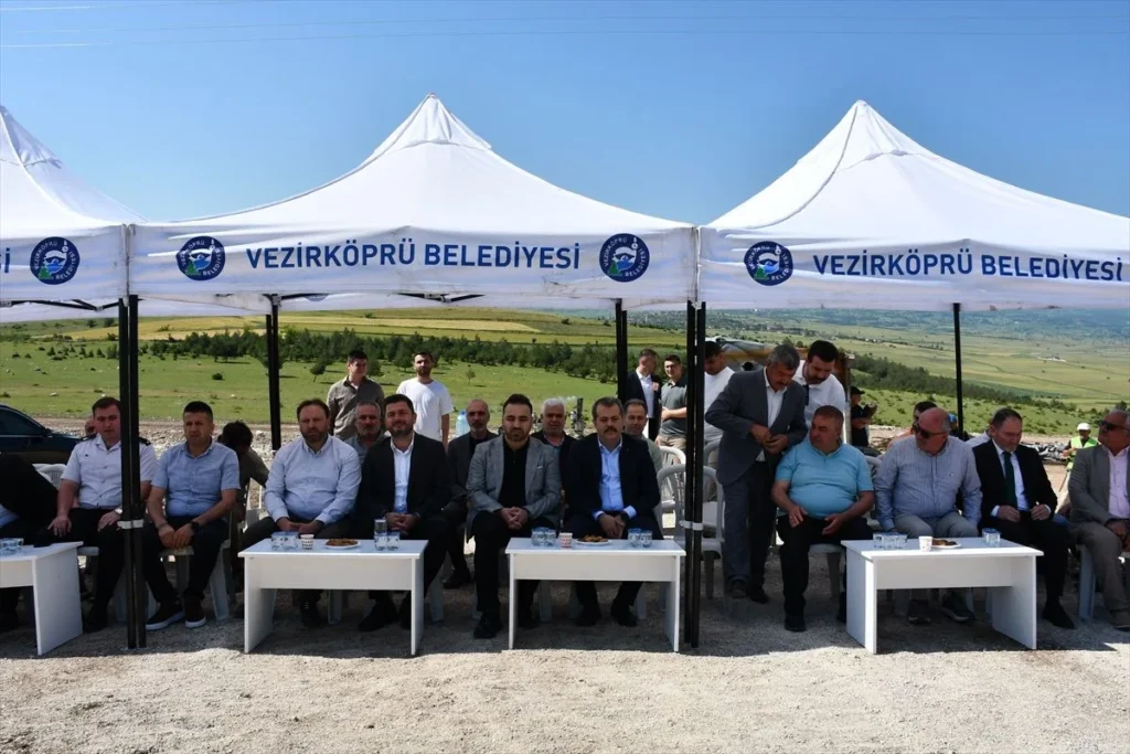Vezirköprü Karma OSB’de Tarihi Gün: İlk Fabrika Temeli Atıldı