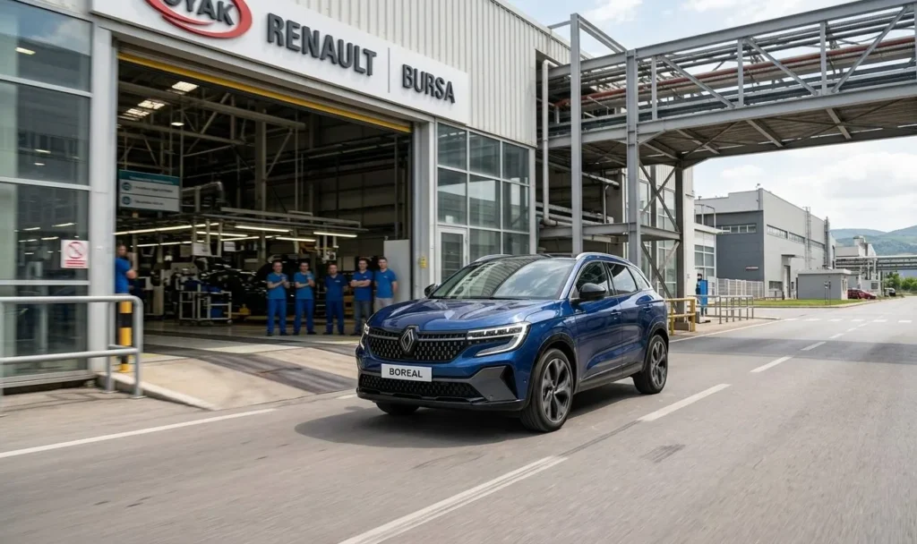Renault Boreal Bursa'da banttan indi