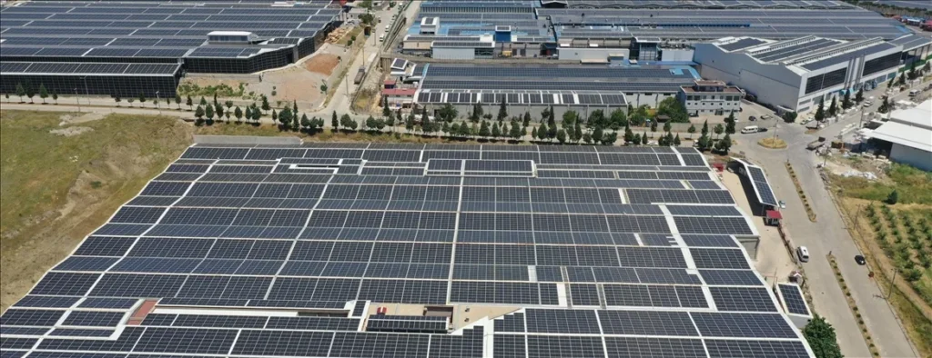 Kahramanmaraş OSB'de enerjinin yarısı güneşten